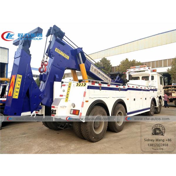SINOTRUK HOWO 8x4 Conjoint Integrated Wrecker Tow Truck