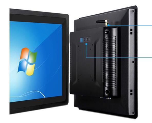 23.6 Inch Fully Sealed Aluminium Alloy Casing Dustproof Waterproof Industrial Panel PC