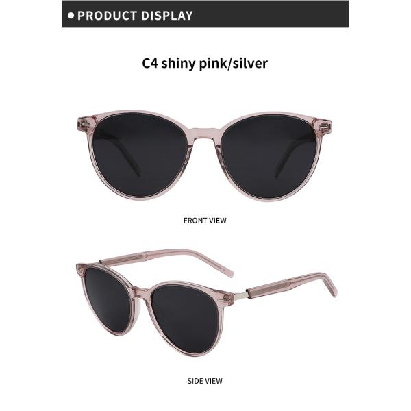 Рамка ацетата вокруг читая OEM предохранения от солнечных очков УЛЬТРАФИОЛЕТОВОГО с шарниром весны