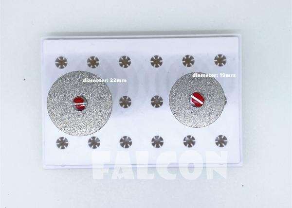 3mm Diamond Dental Discs Tool Grit 180-220um Round Dental Cutting Disc