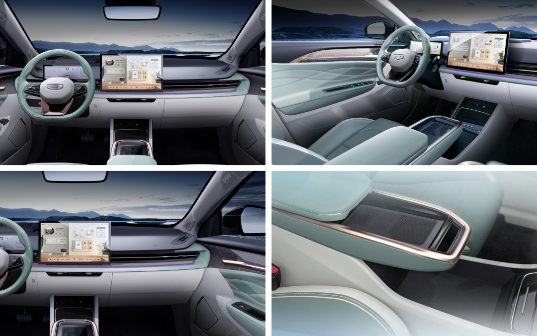2024 Китай Geely Geometry G6 Новый электромобиль Geely Geometry G6 EV Автомобиль Высокая продолжительность службы батареи Центральное управление Большой экран
