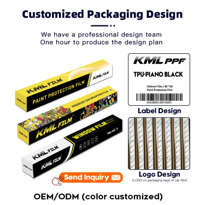 Auto TPU Color PPF Anti Scratch Ppf Vinyl Clear Film Car Wrap