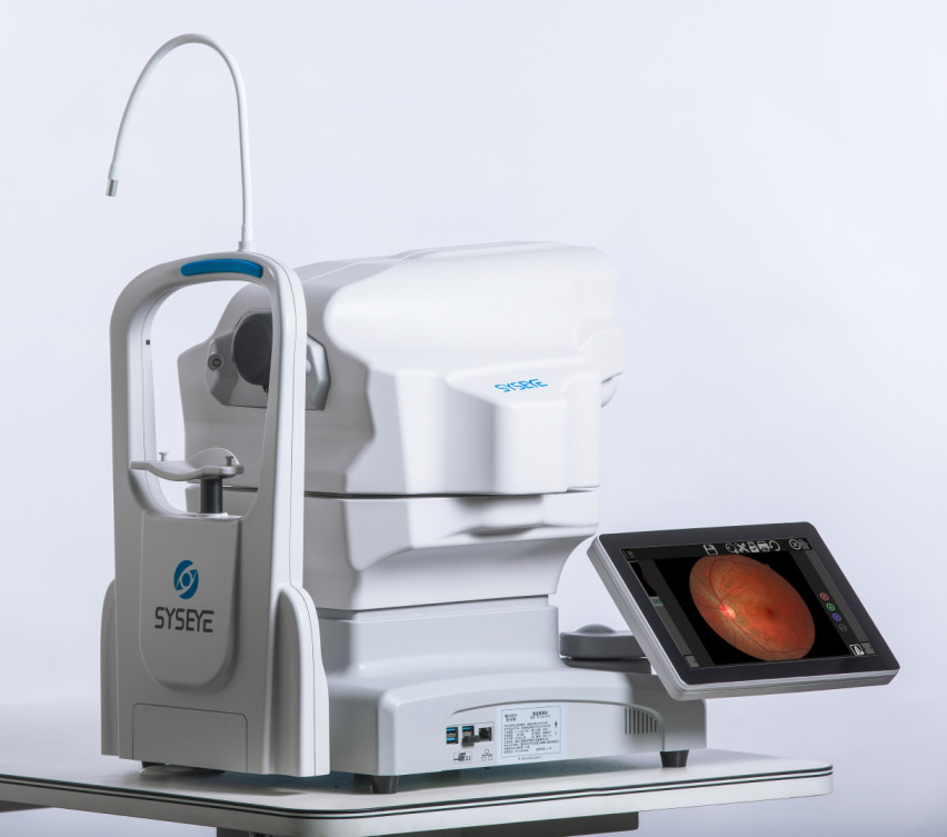 Двойник ставит точки вспомогательная автоматическая камера 60 Lp/Mm Fundus воображения цифров ретинального