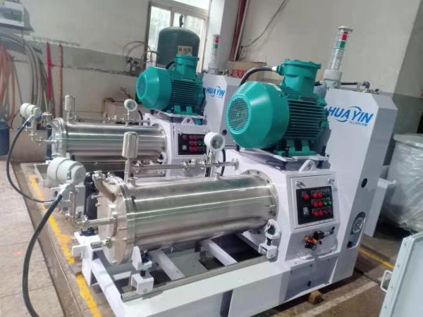 Disk 30L Horizontal Bead Mill 37kW Paint Grinding Machine