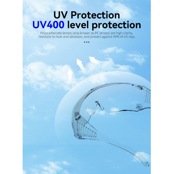 CE Certified Safety Glasses Z87 Eye Protection Eyewear Work Safety Anti Fog Glasses with Side Shields Safety Spectacles