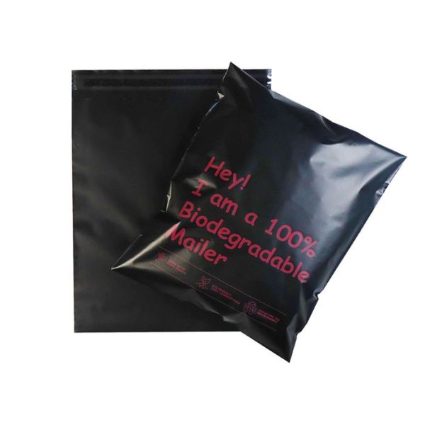 PLA PBAT Plant Starch 100% Biodegradable Courier Bags Clothing Mailing Packaging