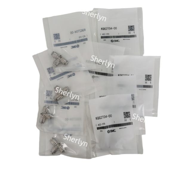 Les pièces de raccordement en acier inoxydable SMC KQG2T08-00 Push To Connect Fittings 8 mm Taille du tube 4E2-3FE/KQ2AA44