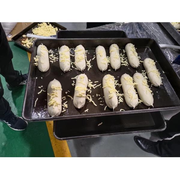 Облупленный хрустящий зажаренный китайский пирог мяса производственной линии пирога мяса делая машину