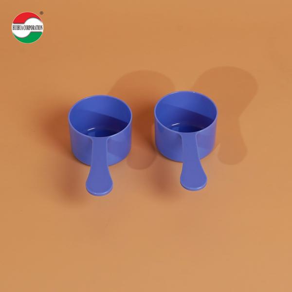 Cucharas de plástico personalizadas PP con mango corto y pequeño para medir alimentos, biodegradables, de grado alimenticio, 20 g
