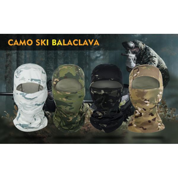 Outdoor Camouflage Tactical Mask Scarf ornaments Camo Face Mask Bandana Balaclava Hood Headwear Men Women Tactical
