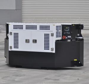 Eficiência elevada Kubota Genset para o recipiente da japona, grupo de gerador