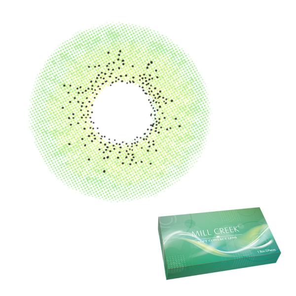 ISO13485 14.2mm Non Prescription Mint Gray Contact Lens For Costume Cosplay