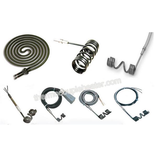 3x3Mm Spring Thermocouple RTD Hot Runner Coil Heater with brass tube