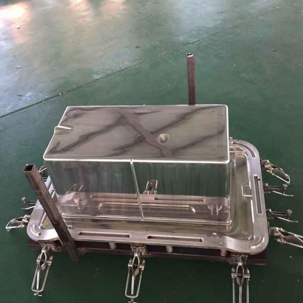 CNC Processing Aluminum Block Rotational Molding Cooler Box Mould