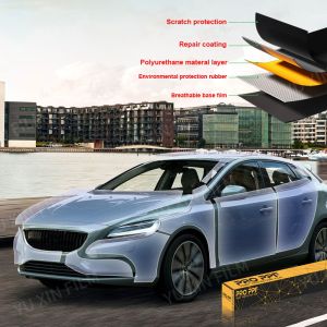 Nano revêtement TPU PPF Film 7.5Mil 8.5Mil peinture auto-guérison film de protection anti jaunissement