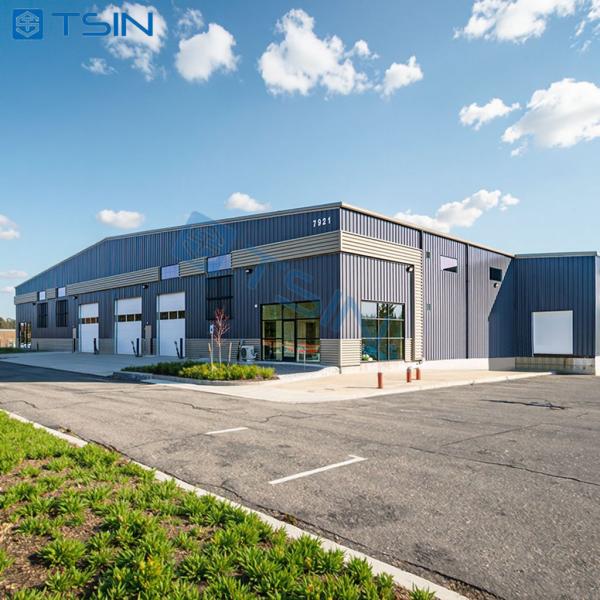 Anti Earthquake Steel Structure Warehouse Construction For Logistics Manufacturing