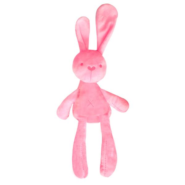 Lightweight Cute Plush Dolls Rabbit Shape Custom Printed Stuffed Animals