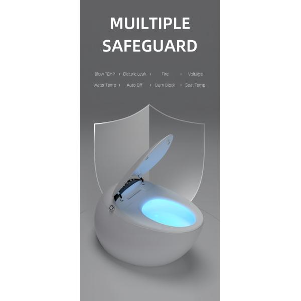 3L Water Consumption Smart Intelligent Toilet Siphonic Vortex Flush Self Clean Glaze Luxury