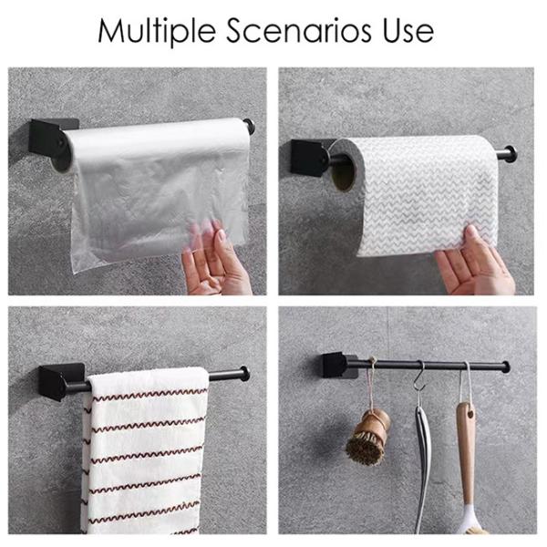 Держатель стены держателя крена Bathroom нержавеющей стали 304