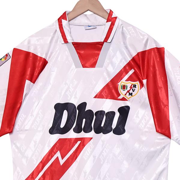 Replica Of Rayo Vallecano 1994-1995 Season Home Jersey Customized By Support Groups