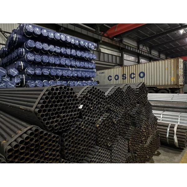 ODM черный круглый горячее оцинкованное трубопроводы 3 дюйма углеродистой стали