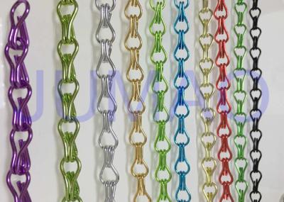 Colorful Artist Style Aluminium Fly Screen Doors Removable With Fasteners