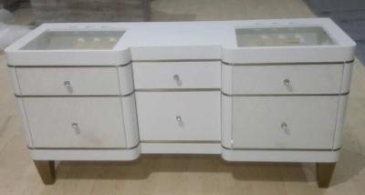 wooden Bathroom vanity with wood shelf /bathroom cabinet /HOTEL VANITY V-011