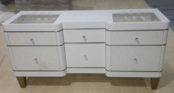 wooden Bathroom vanity with wood shelf /bathroom cabinet /HOTEL VANITY V-011