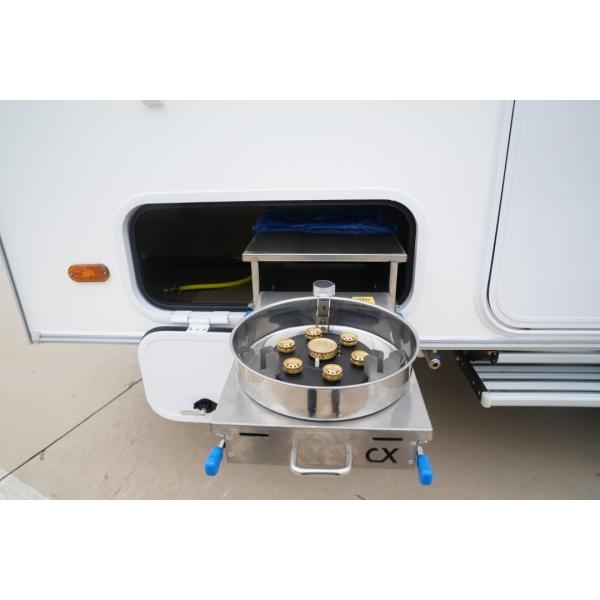 Petite remorque de camping-car personnalisée, mini remorque de camping-car en forme de larme hors route