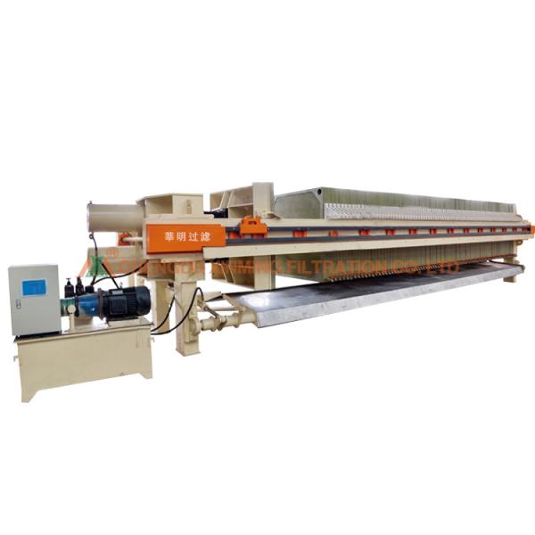 Large Capacity Plate Frame Filter Press , Automated Filter Press For Metal Industry