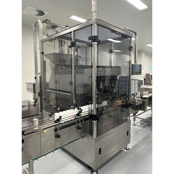 GMP Standard Dual-Channel Counting Machine with Vision+Photoelectric Inspection for Capsules and Tablets