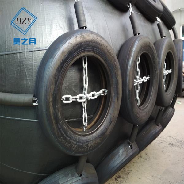 Aircraft Tyre Ship Rubber Fender Pneumatic Cord Layers Fender Pontoon
