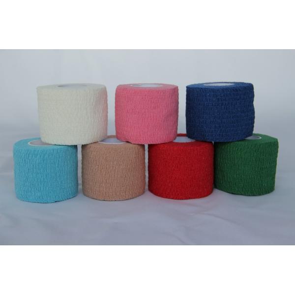Cinta flexible cohesiva del vendaje de la compresión auta-adhesivo