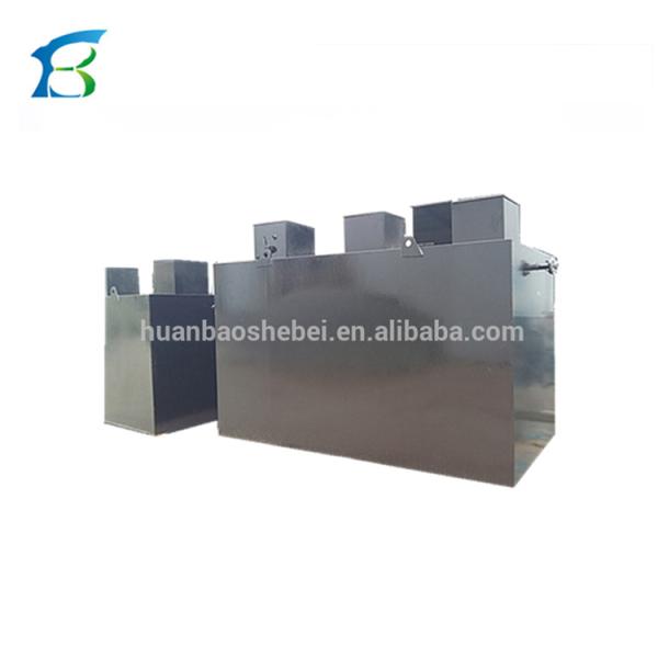 Hospital Sewage Water Treatment Septic Tank with Video Technical Support and BOD Removal