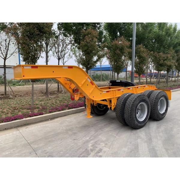 Тяжелый грузовой трейлер Доли трейлер высокая прочность полная толщина падающая палуба полутрейлер для продажи в Монголии