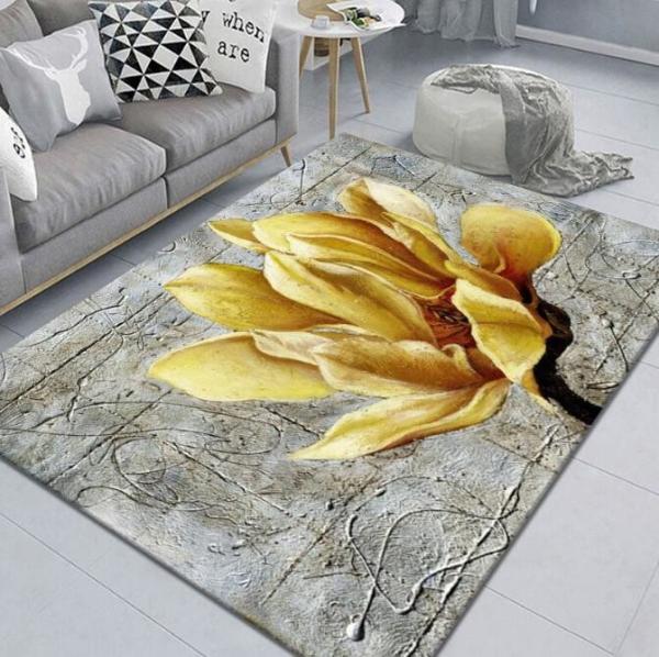 Full Living Room Tatami Mat Painted Printed Sofa Bed Blanket Machine Washable