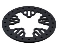 Matte Black Car Wheels Accessories Offroad Wheel Rings For Cars