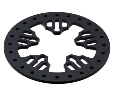 Anéis Offroad da roda de Matte Black Car Wheels Accessories para carros