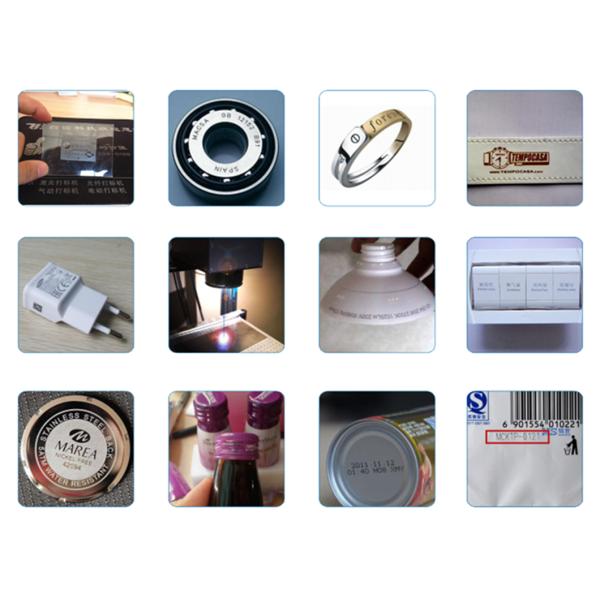 отметка лазера волокна 20W 30W 50W настольная портативная мини