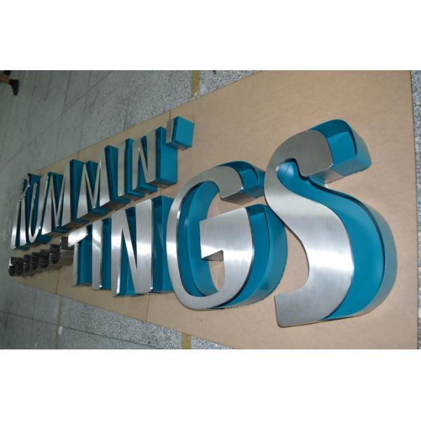 Polished Bronze Laser Cut Stainless Steel Letters 20 - 40mm 5 Years Warranty