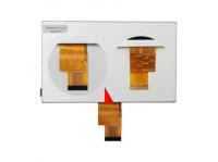 Affichage LCD TFT de 7 pouces 1024x600 Résolution 1150c/d Légée par la lumière du soleil 40 broches LVDS