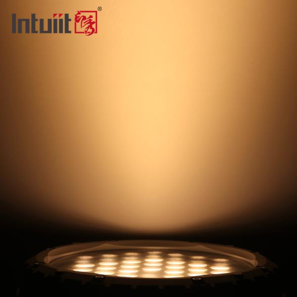 jardim exterior conduzido impermeável da paisagem da luz de inundação de 72w RGBW DMX512 em volta da luz da paridade da fase