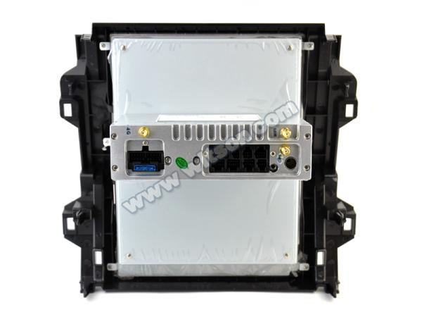 9Écran.7  Tesla Écran Android vertical Pour Pour Toyota Fortuner 2017-2022 Multimédia de voiture Stéréo GPS Lecteur de jeu de voiture