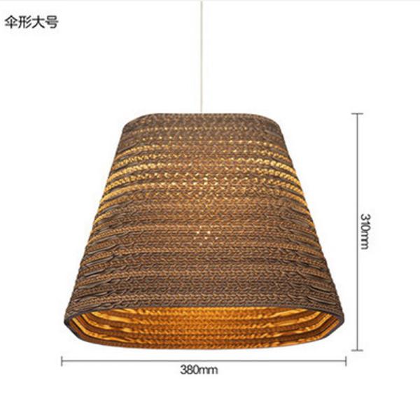 CountrySide ribbon cotton pendant light For Kitchen Bedroom Coffee Shop Lighting Fixtures (WH-WP-13)