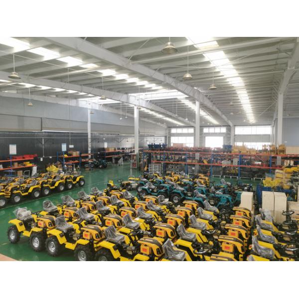 Four wheel diesel tractor that can be equipped with a variety of agricultural implements