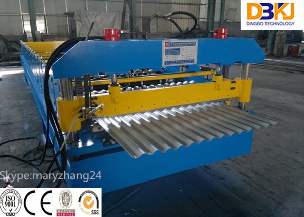 Corrugated Roll Forming Machine Forging Steel 18 Groups Rollers For Transportation