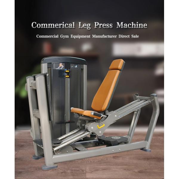 1.7*1.3*2.1 Medium Loader Steel Seated Leg Press Gym Machine for Strength Training
