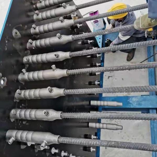 Half / Full Jgj107-2016 Grout Sleeve Couplers Precast Concrete Pile And Beam Connection