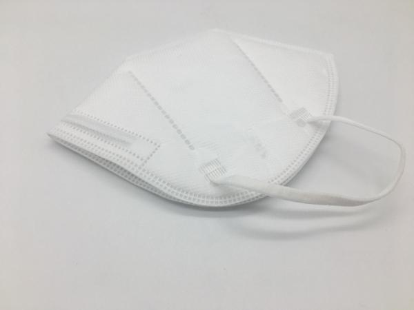 White Disposable Medical Face Mask , 5 Layers KN95 Face Mask