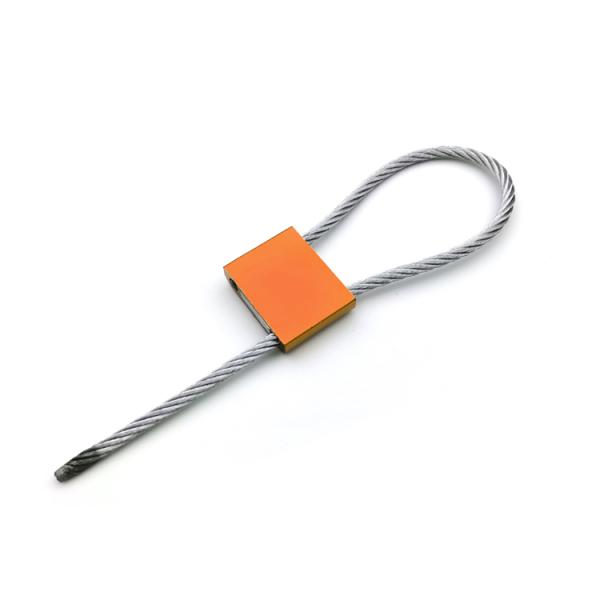 300mm Length 14.3KN Pull Tight Cable Seal Container Wire Seal 5.0mm Diameter